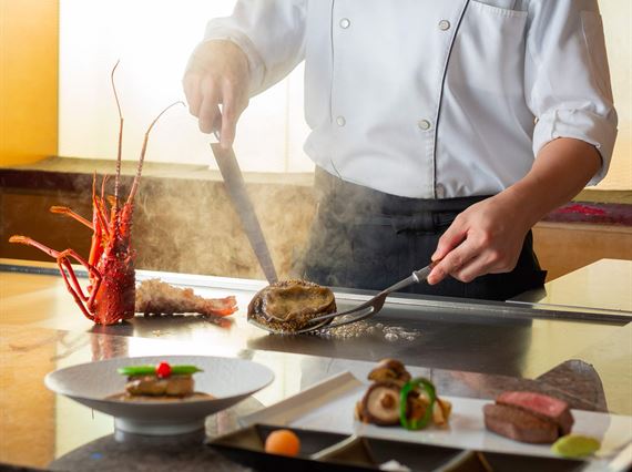 Teppan-yaki Menu