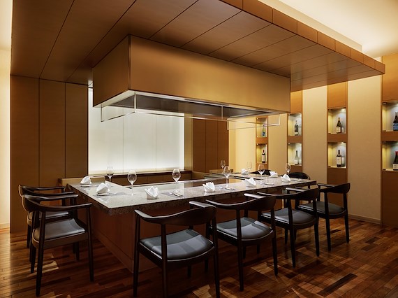 鉄板焼カウンター席　イメージ