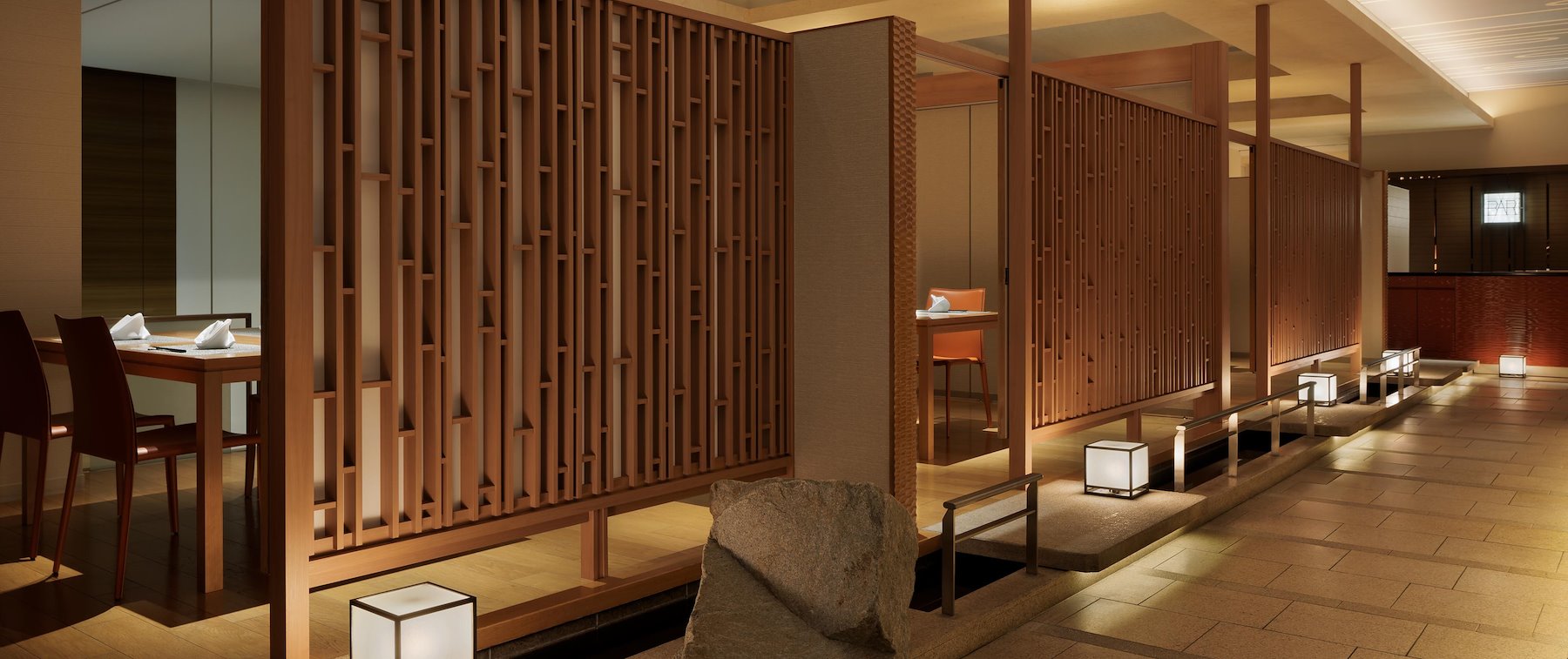 一夜限りの鉄板焼、鮨イベント毎月開催。